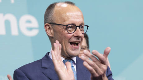 German chancellor Friedrich Merz.