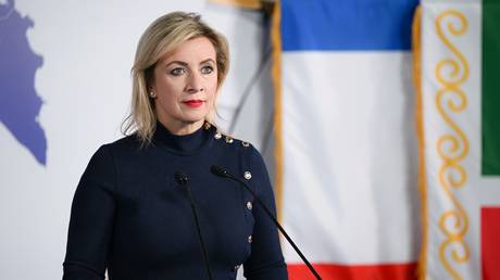 FILE PHOTO: Russian Foreign Ministry spokeswoman Maria Zakharova.