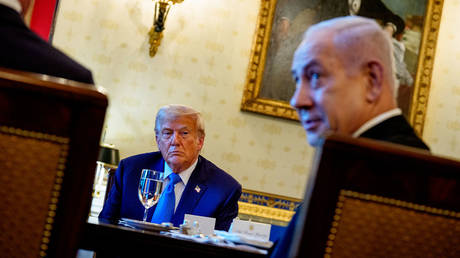 Israeli Prime Minister Netanyahu visits the White House to meet with President Trump