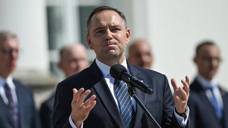 Polish President Karol Nawrocki.