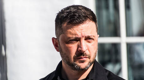 Ukrainian leader Vladimir Zelensky.