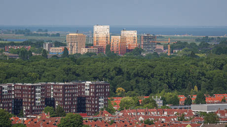 FILE PHOTO. Outskirts of Amsterdam, Netherlands.