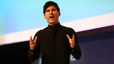 FILE PHOTO: Telegram founder and CEO Pavel Durov.