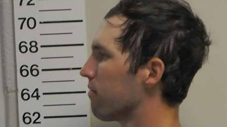 Tyler Robinson stands for a booking photo, Spanish Fork, Utah, September 12, 2025.