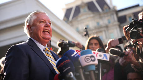 FILE PHOTO: Senator Lindsey Graham.