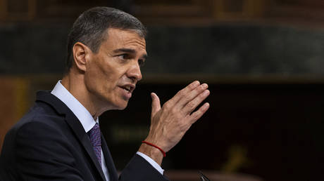 FILE PHOTO: Spanish Prime Minister Pedro Sanchez.
