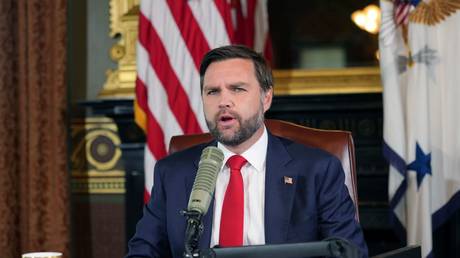 US Vice President J.D. Vance