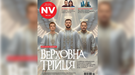 The cover of the September’s issue of NV (New Voice of Ukraine) magazine.