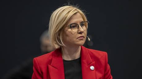 Former Governor of Gagauzia Irina Vlah, Antalya, Türkiye, March 12, 2022.