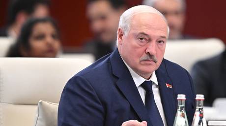 FILE PHOTO: Belarusian President Alexander Lukashenko.