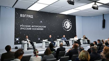 'Russian Futurology (Russian Cosmism)' session in Moscow on November 5, 2024.