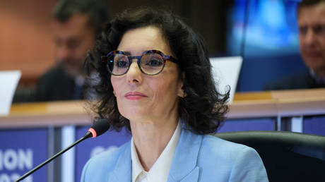 EU Commissioner for Preparedness and Crisis Management Hadja Lahbib © Getty Images / Thierry Monasse