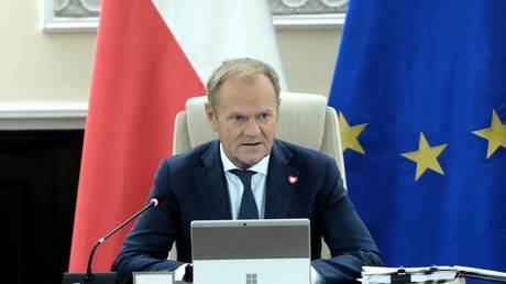 FILE PHOTO: Polish Prime Minister Donald Tusk.