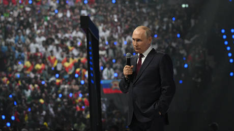 Russian President Vladimir Putin.