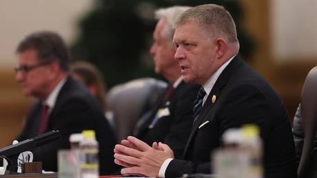Slovak Prime Minister Robert Fico, Beijing, China, September 4, 2025.