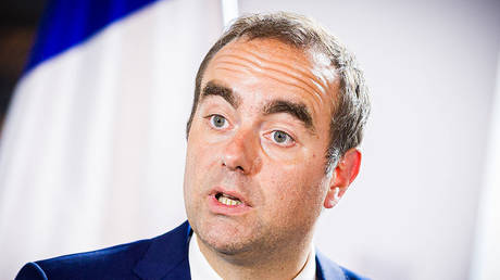 French Prime Minister Sebastien Lecornu.