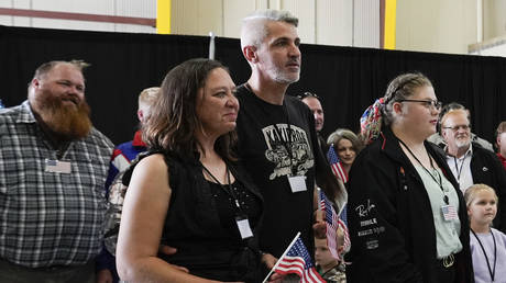 FILE PHOTO: Afrikaner refugees from South Africa arrive, May 12, 2025, at Dulles International Airport in Dulles, Va.