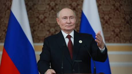 FILE PHOTO: Russian President Vladimir Putin.