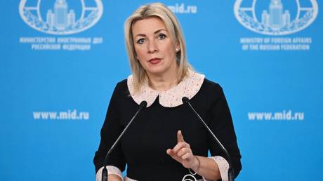 FILE PHOTO: Russian Foreign Ministry spokeswoman Maria Zakharova.