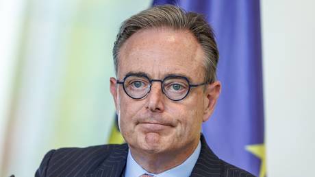 Belgian Prime Minister Bart De Wever, Berlin, Germany, August 26, 2025.