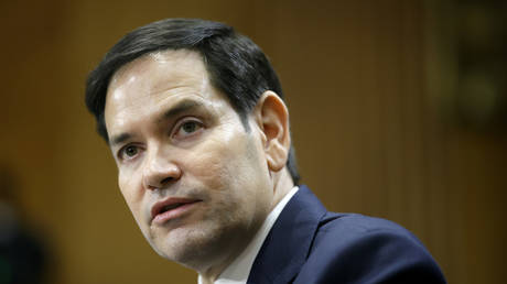 US Secretary of State Marco Rubio.