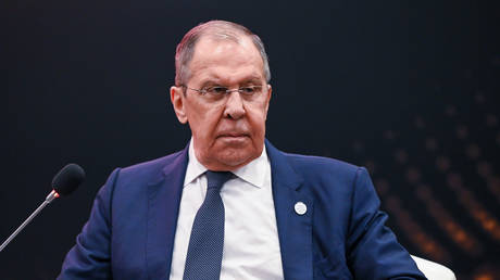 Russian Foreign Minister Sergey Lavrov.