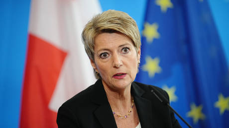 Swiss President Karin Keller-Sutter