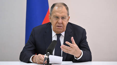 Russian Foreign Minister Sergey Lavrov