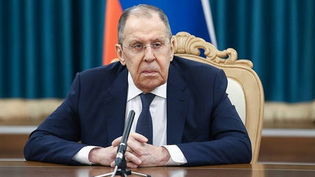 Russian Foreign Minister Sergey Lavrov.