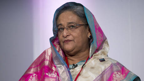 Former Bangladesh Prime Minister Sheikh Hasina.