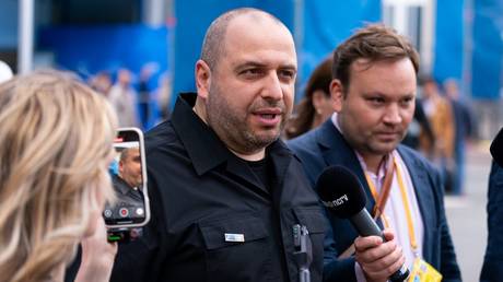 Former Ukrainian Defense Minister Rustem Umerov, The Hague, Netherlands, June 24, 2025.