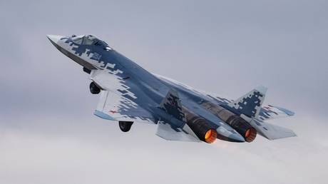 Sukhoi Su-57 jet.