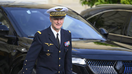 French Chief of Staff General Fabien Mandon.