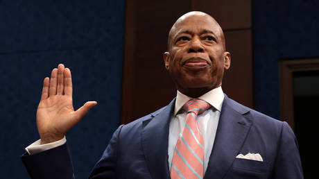 New York City Mayor Eric Adams.