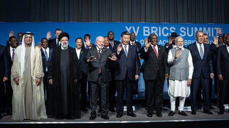 FILE PHOTO. BRICS Summit, Johannesburg, South Africa, August 24, 2023.