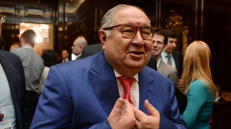 FILE PHOTO: Alisher Usmanov.
