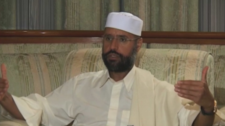 Saif al-Islam Gaddafi speak to RT in 2011.