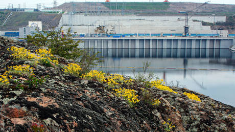 FILE PHOTO: The Tashlyk Pumped-Storage Power Plant.