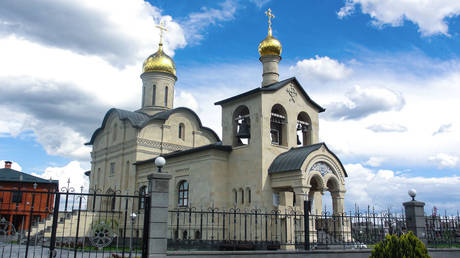 Krestovozdvizhensky Cathedral in Yerevan, Armenia