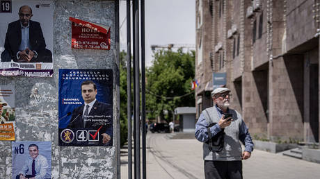 Armenians head to polls in Yerevan for the parliamentary elections.