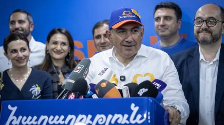 Armenian Prime Minister Nikol Pashinyan, Yerevan, June 8, 2026.