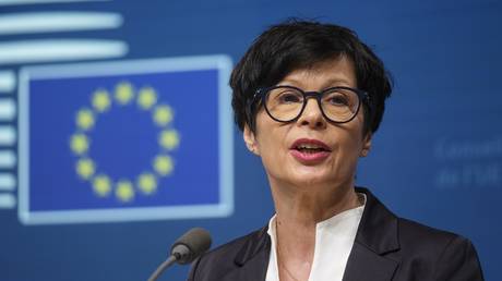 EU Commissioner for Enlargement Marta Kos, Brussels, Belgium, March 17, 2026.