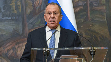 Russian Foreign Minister Sergey Lavrov, Moscow, June 16, 2026.