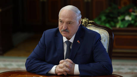 Belarusian President Alexander Lukashenko, Minsk, June 18, 2026.