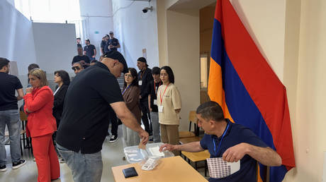 FILE PHOTO: Parliamentary elections are held in Armenia on June 7, 2026.